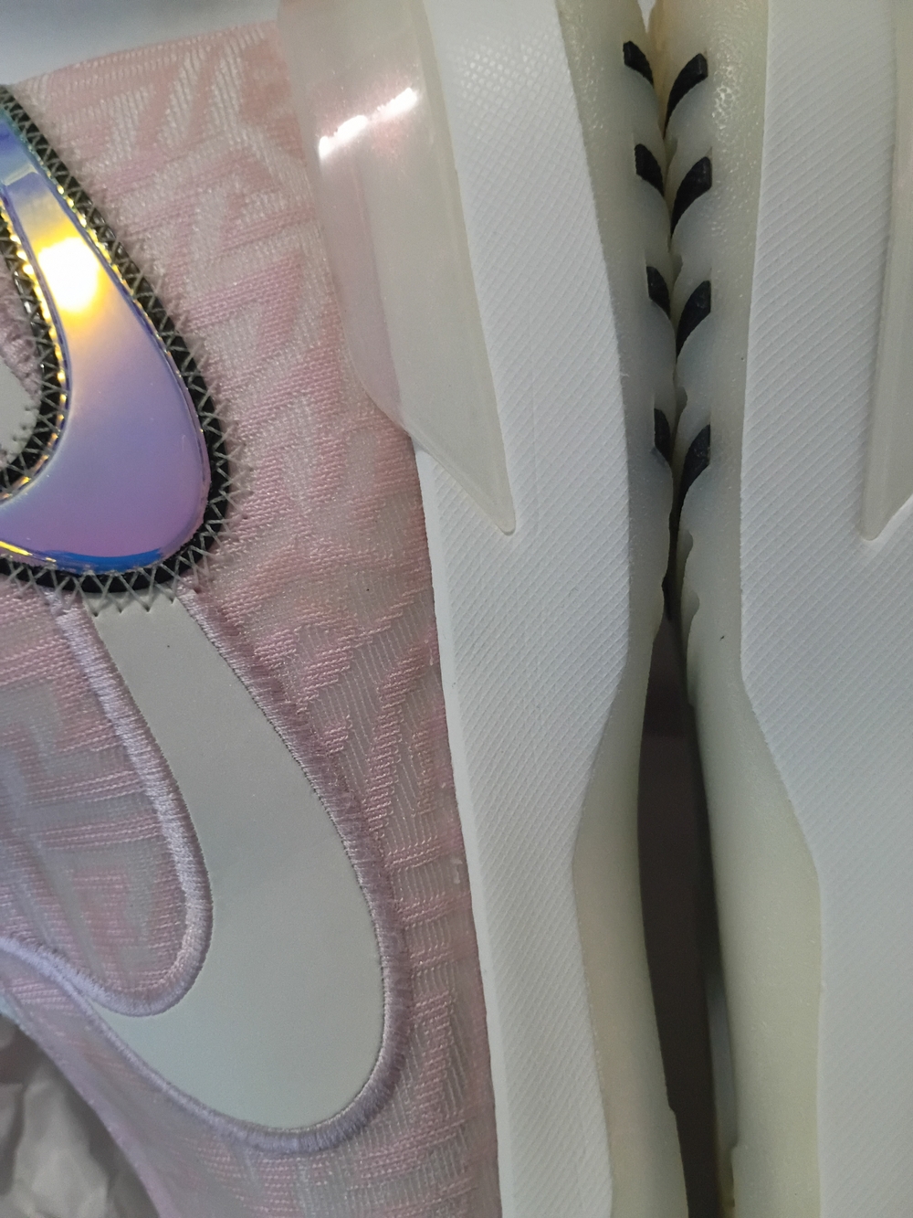 Hot Nike Men's NXXT Genisus LeBron Panther Pink Ball Shoes 12 - Picture 10 of 11